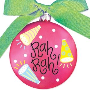 Coton Colors Rah Rah * Glass Holiday Gift PO-CHEER-NOMSG