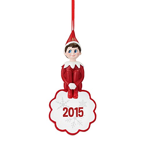 Department 56 Elf on The Shelf Snowflake Dated Ornament