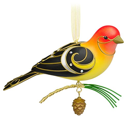 Beauty of Birds Western Tanager Ornament 2015 Hallmark