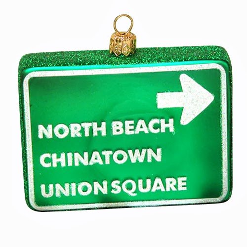 Ornaments to Remember: SAN FRANCISCO Christmas Ornament