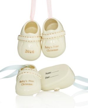 Holiday Lane Baby’s 1st Booties Christmas Ornament