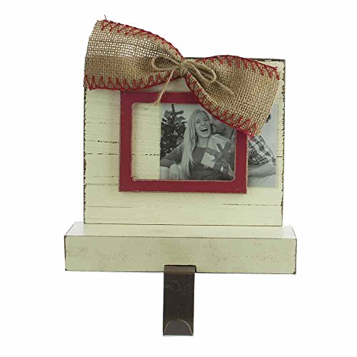 Mud Pie – Photo Frame Stocking Holder (Cream)