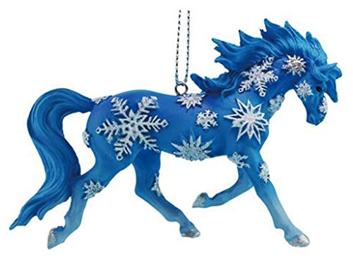 Westland Giftware – Horse of a Different Color Ornament Figurine – Snowflakes