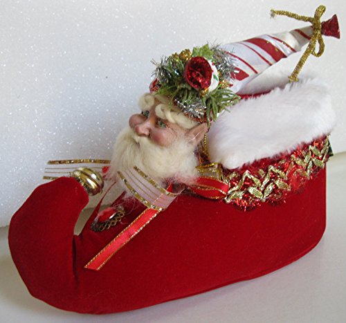 Mark Roberts Christmas Fairy Chocolate Box Choose From Candycane Fairy or Baker Fairy (Red (Candycane Fairy))