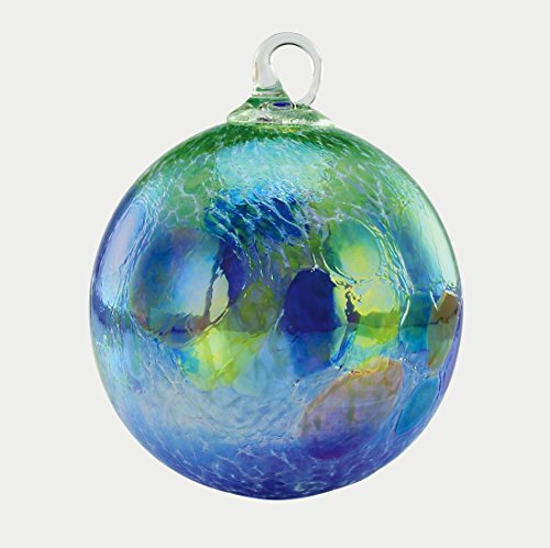 Glass Hydrangia Globe Ornament
