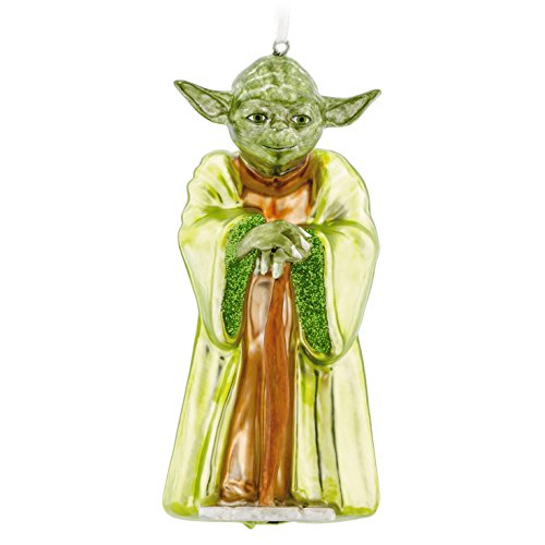 Hallmark Premium Star Wars Yoda Christmas Ornament