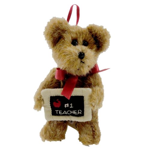 Boyds Bears Plush 1 TEACHER ORNAMENT 562762 Blackboard New