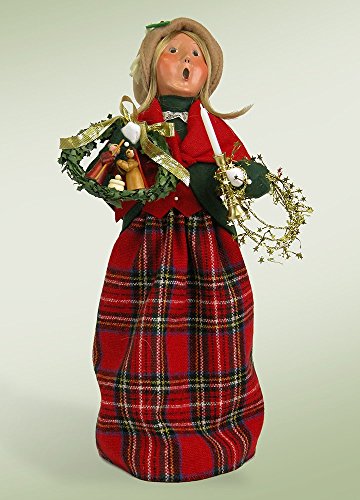 13″ Festive Seasons Decorating Family Woman Christmas Figure