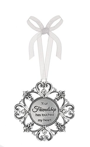 Your Friendship Has Touched My Heart Outer Heart Design Ornament – By Ganz