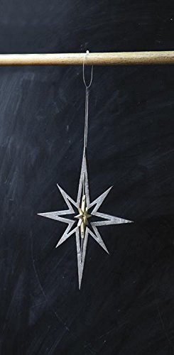 7″L x 9″H North Star Ornament