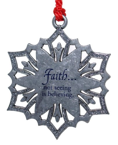 Gloria Duchin Christmas Ornament – Snowflake of Faith