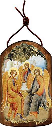 G. Debrekht Testament Trinity Icon Wooden Ornament