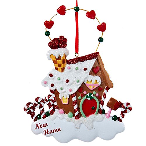New Home Christmas Ornament Gingerbread House D2379-NH Kurt Adler