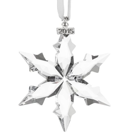 Swarovski Elements Annual Edition 2015 Crystal Star Ornament Chrismas Star Snowflake