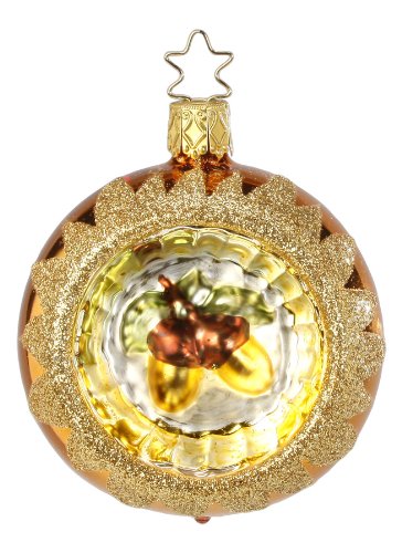 Inge-Glas Acorn Reflection Christmas Ornament