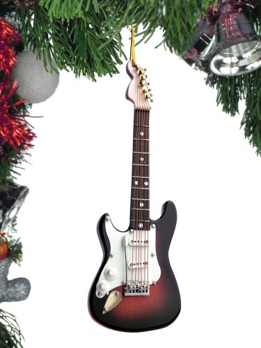 Music Treasures Co. Electric Guitar Christmas Ornament