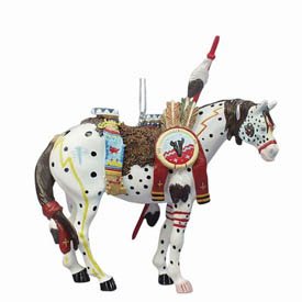 Trail of the Painted Ponies War Pony Christmas Ornament New Gift