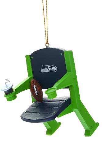 NFL Licensed Team Stadium Chair Ornament (Seattle Seahawks)