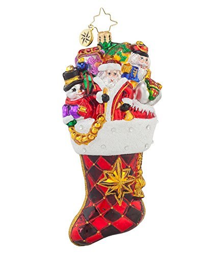 Christopher Radko Stocked with Joy Gem Christmas Ornament