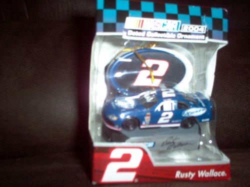 Rusty Wallace #2 Car Nascar 2004 Dated Collectible Ornament