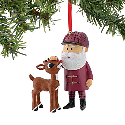 Department 56 Rudolph Christmas Rudy and Santa Figurine