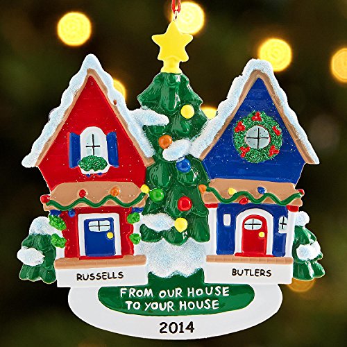 From Our House To Your House Personalized Christmas Ornament