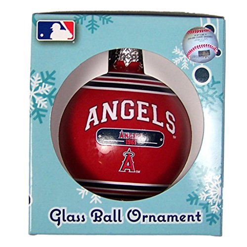 Los Angeles Angels Official MLB 2014 Year Plaque Ball Ornament by Forever Collectibles