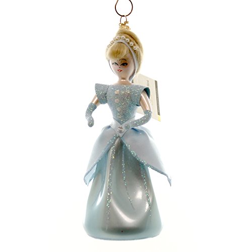 De Carlini Cinderella Glass Ornament Italian Story Book DO7442