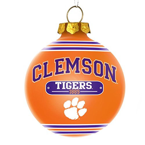 Clemson Tigers Official NCAA 2014 Year Plaque Ball Ornament by Forever Collectibles