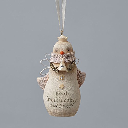 Enesco Foundations Frankincense Snowman Ornament 2.99 IN