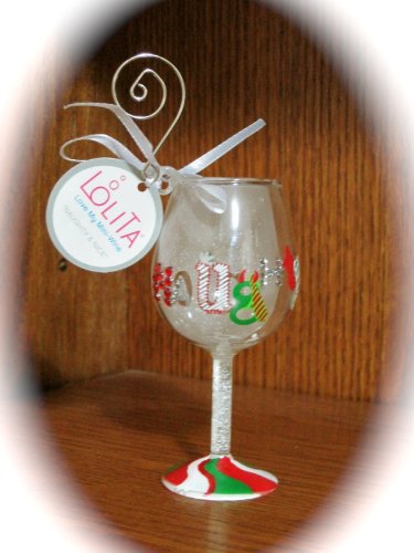 Lolita Love My Mini Wine Glass Ornament (Naughty & Nice) (NEW)