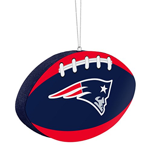 New England Patriots Official NFL 4 inch Foam Christmas Ball Ornament by Forever Collectibles 241497
