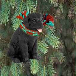 Labrador Retriever Miniature Dog Ornament – Black