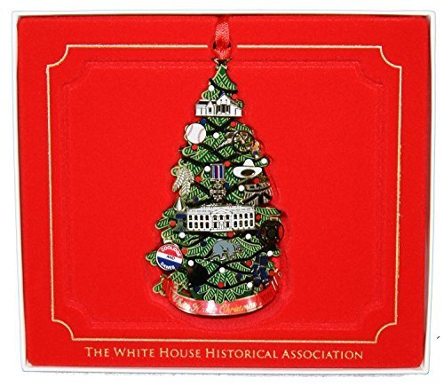 2015 Official White House Christmas Ornament – Calvin Coolidge by Chemart