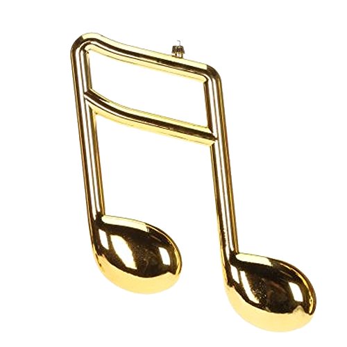 Christmas Ornament Gold Musical Note Ornament 12 inch 33-44300-B