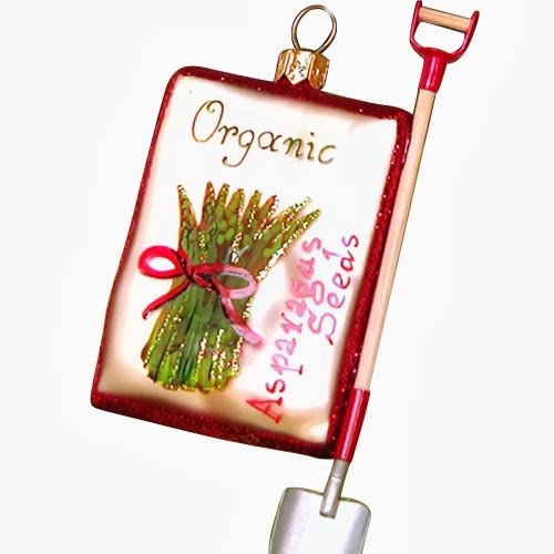 Ornaments to Remember: ASPARAGUS Christmas Ornament (Seed Packet)