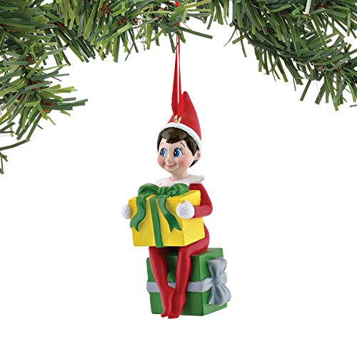 Department 56 Elf on The Shelf Elf Holding Ornament