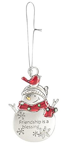 GANZ Snow Pals Ornament – Friendship Is A Blessing – Ornament Christmas Sentimental Gift EX26755