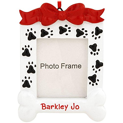 Dog Frame Ornament – FREE Personalization