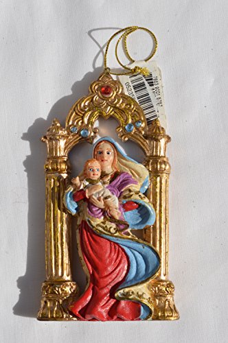 Madonna with Child Christmas Ornament