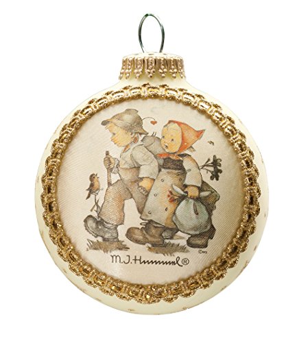 M. I. Hummel Exclusive Collectible Series Ornament, Winter Fun, Chiffon Gold, 3-1/4-Inch