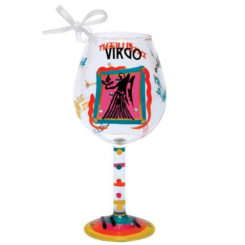 Santa Barbara Design Studio Lolita Holiday Mini-Wine Ornament, Virgo