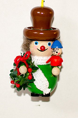 Steinbach Dickens Christmas Carol Bob Cratchit German Wood Ornament