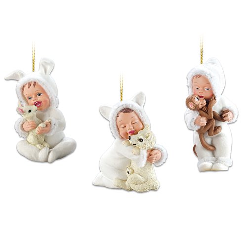 Cool Cuties Ornament Set: Set Two by The Bradford Exchange