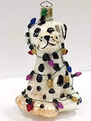 Ornaments to Remember: DALMATIAN PUPPY (Christmas Lights) Christmas Ornament