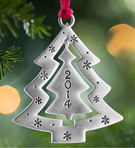 Pewter Christmas Ornament, in 2014 Christmas Tree