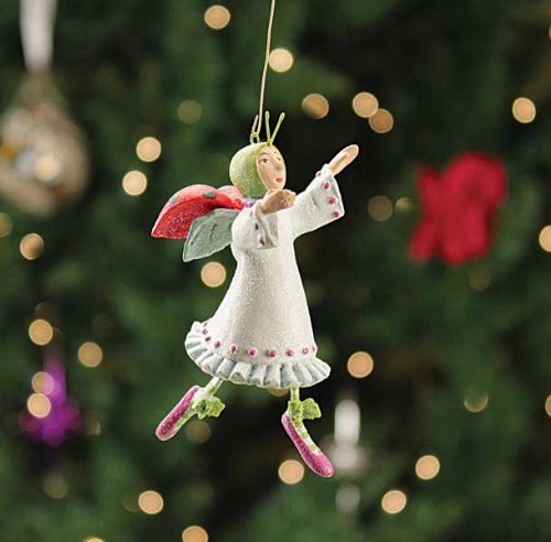 Patience Brewster Mini Lady Dancing – Krinkles Christmas Décor New 08-30646