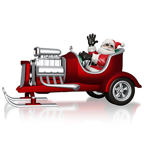 Hallmark Keepsake Ornament: Little Saint Nick Santa Car Musical