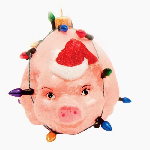 Ornaments to Remember: HOLIDAY HOG Christmas Ornament