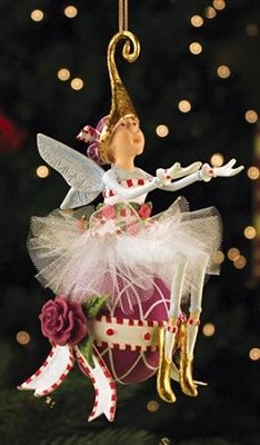 Patience Brewster Krinkles Sugar Plum Fairy Christmas Ornament